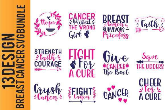 Breast Cancer Quotes Designs Bundle: A Thoughtful Embroidery Kit for Uplifting Projects