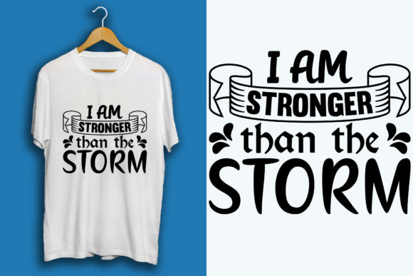 Embroidery Design Review: Faith SVG, I Am Stronger Than the Storm