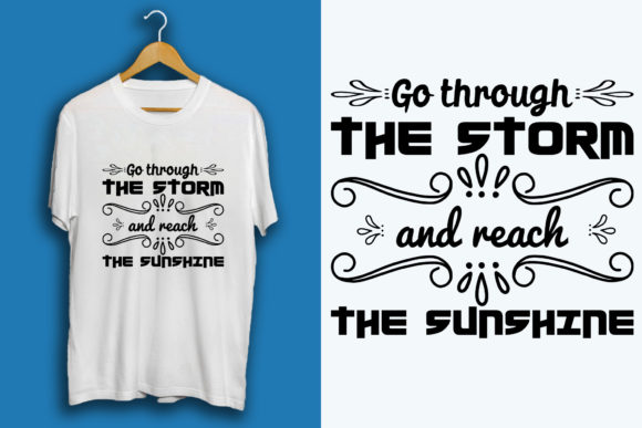 Faith Svg Design: Go Through the Storm