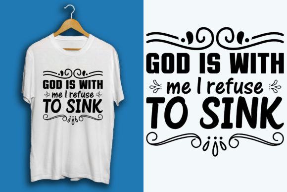Faith Svg Design: God Is with Me I