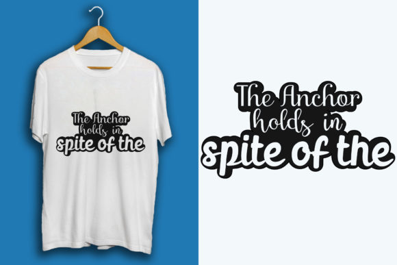 Faith Svg Design, the Anchor Holds In
