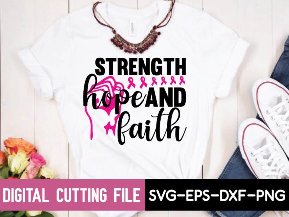 Strength Hope and Faith SVG: A Thoughtful Design for Real Embroidery Projects