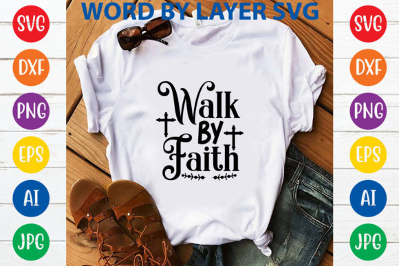 Walk by Faith Svg Design Review for Real Embroidery Projects